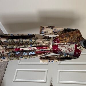 Floral Patchwork Maxi Dress